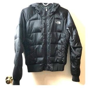 North Face 550 Puffer Hooded Coat